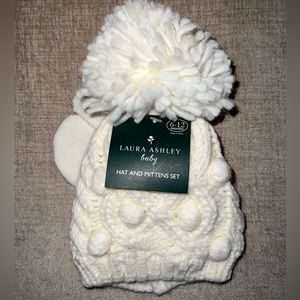 Baby Hat and Mittens Set 6-12 months NWT